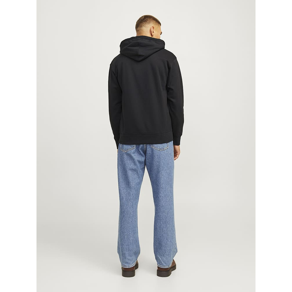 Jack and Jones Μαύρο Hoodie - 12262421