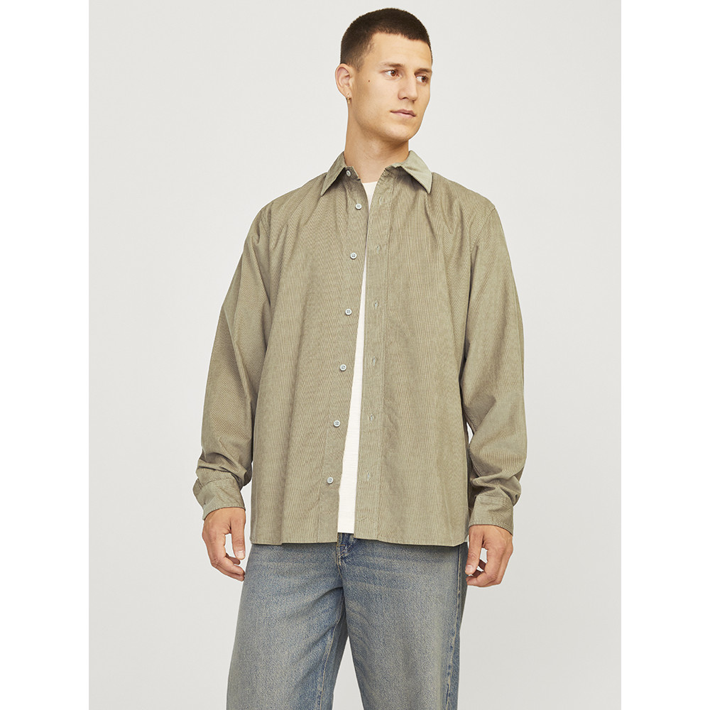 Jack and Jones Μπεζ Πουκάμισο - 12260725