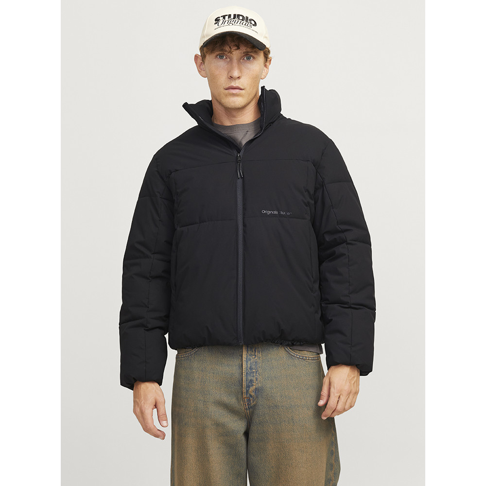 Jack and Jones Μαύρο Μπουφάν Τύπου Puffer - 12267055