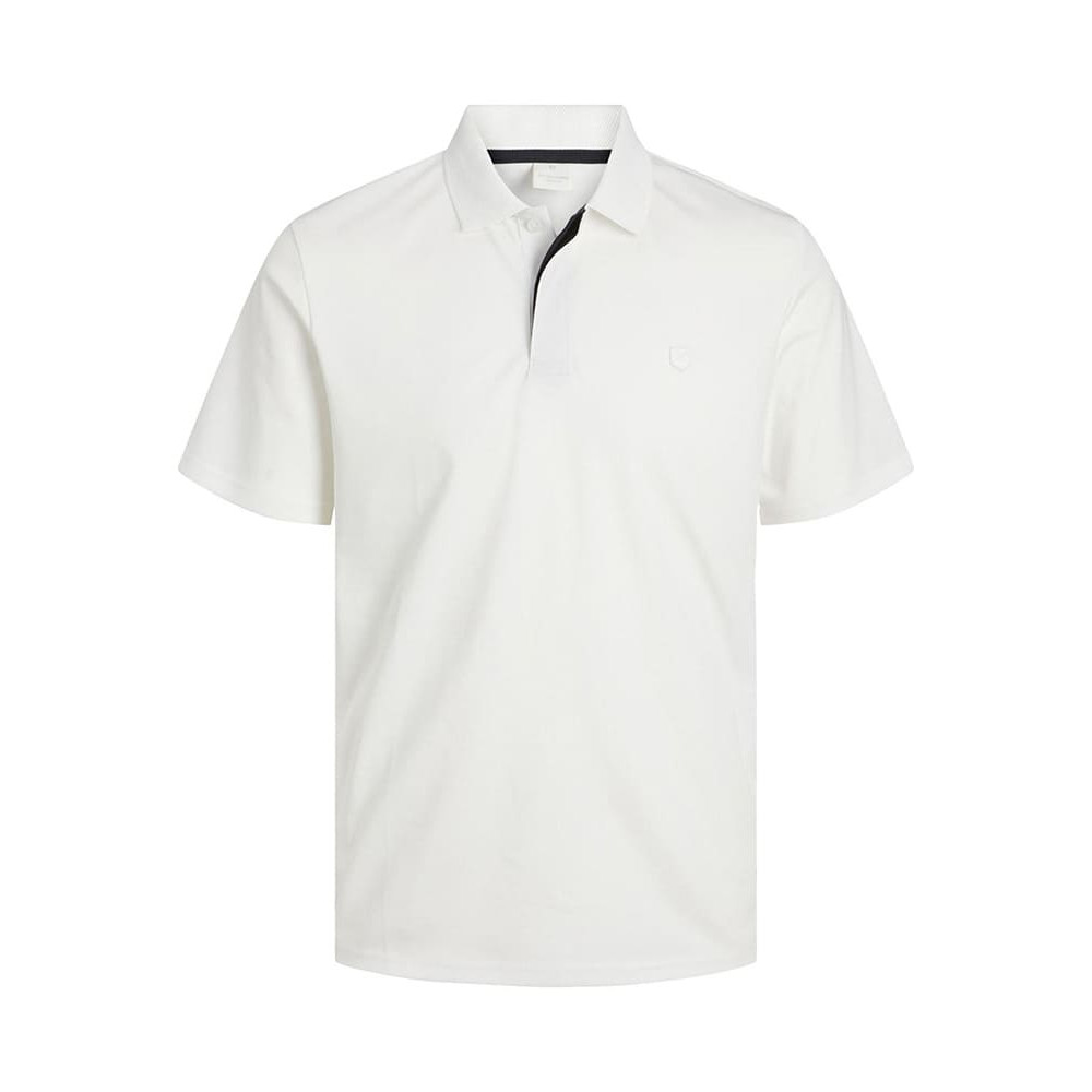 Jack and Jones Λευκό Κοντομάνικο polo - 12251180