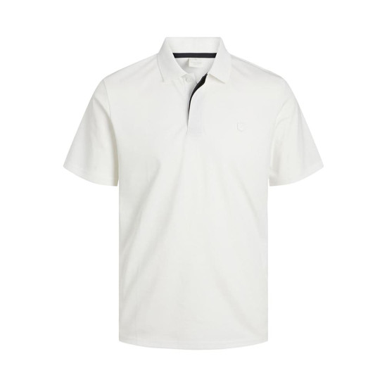 Jack and Jones Λευκό Κοντομάνικο polo - 12251180