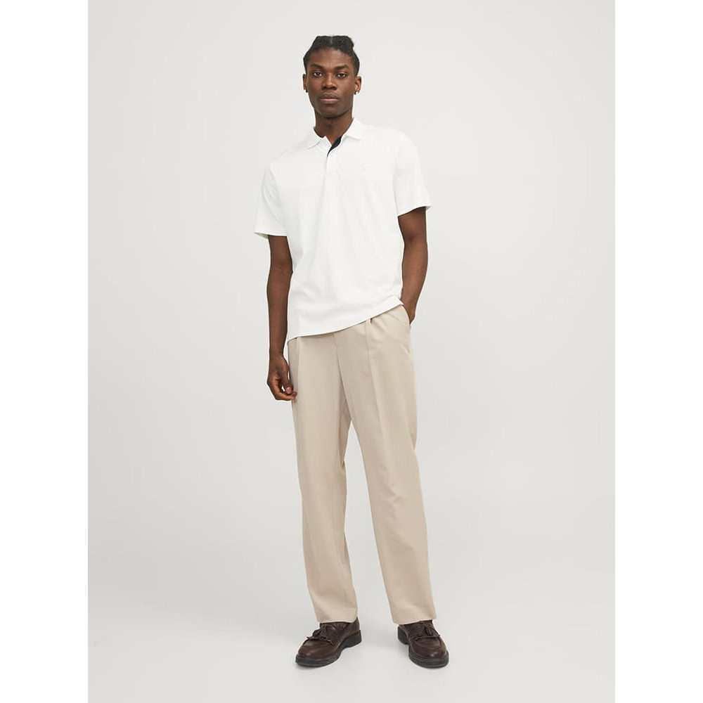 Jack and Jones Λευκό Κοντομάνικο polo - 12251180