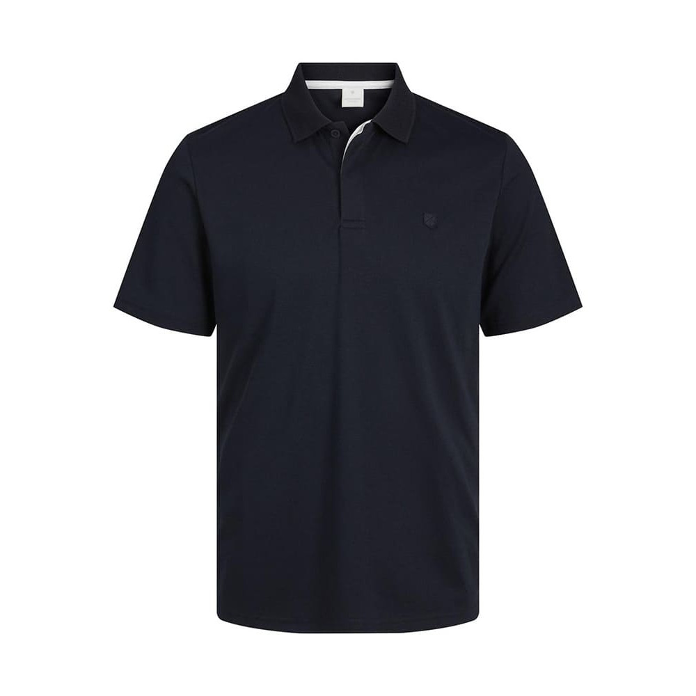 Jack and Jones Μαύρο Κοντομάνικο polo - 12251180