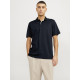 Jack and Jones Μαύρο Κοντομάνικο polo - 12251180