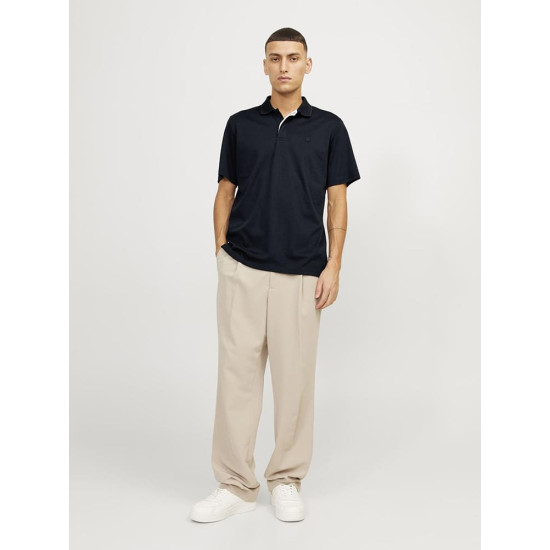 Jack and Jones Μαύρο Κοντομάνικο polo - 12251180