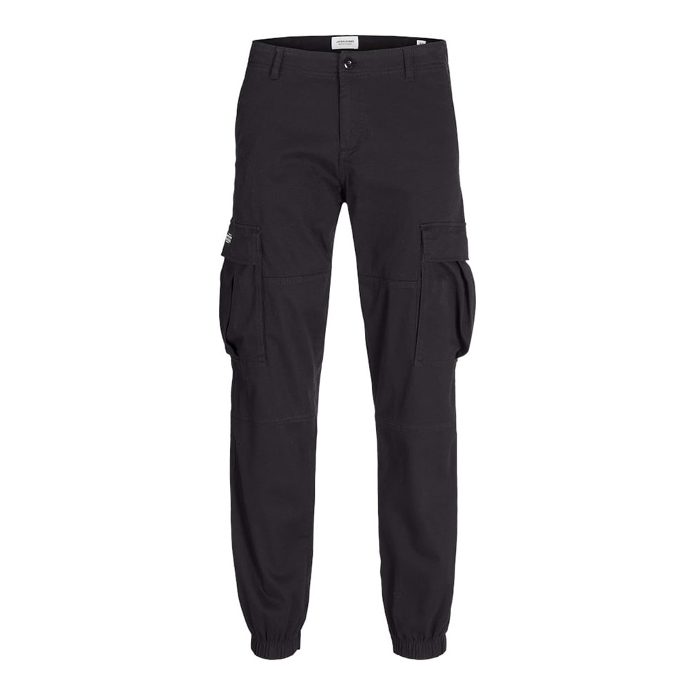 Jack and Jones Μαύρο Παντελόνι Cargo - 12268261
