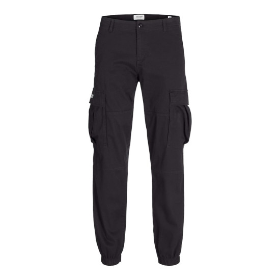 Jack and Jones Μαύρο Παντελόνι Cargo - 12268261