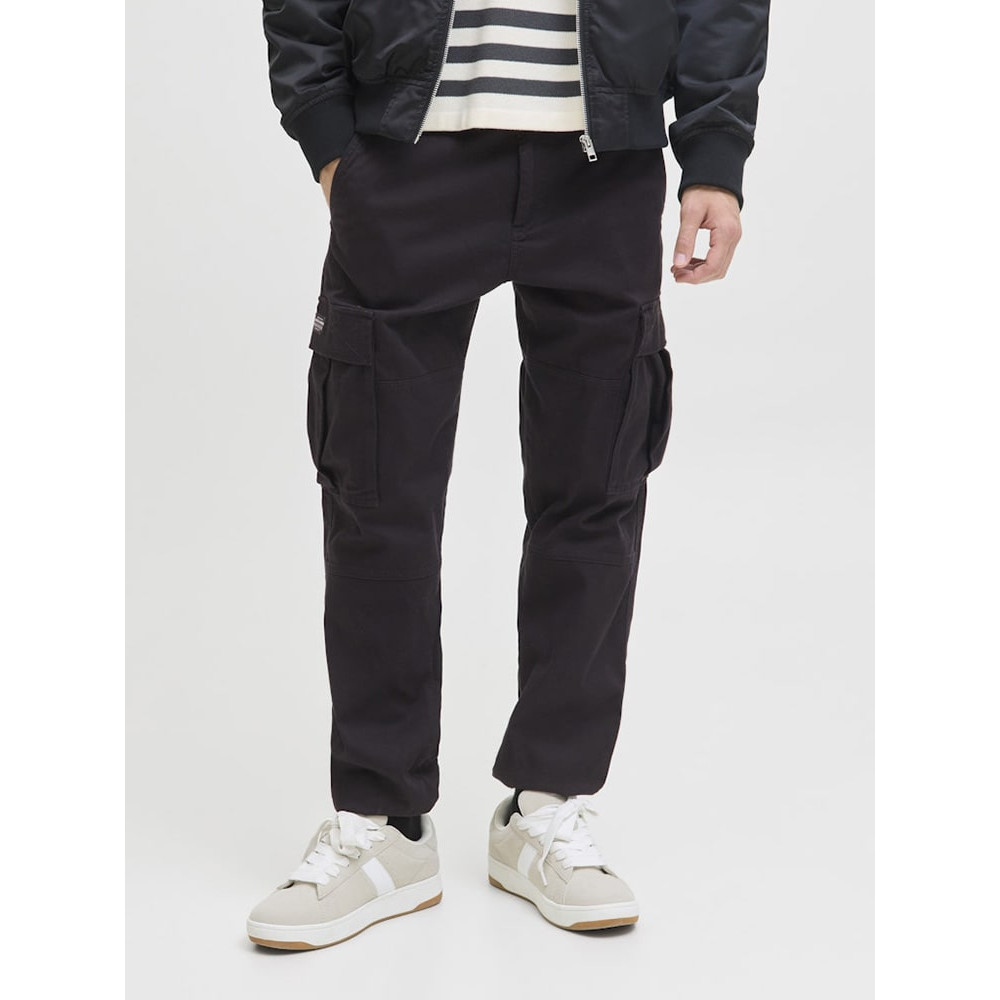 Jack and Jones Μαύρο Παντελόνι Cargo - 12268261