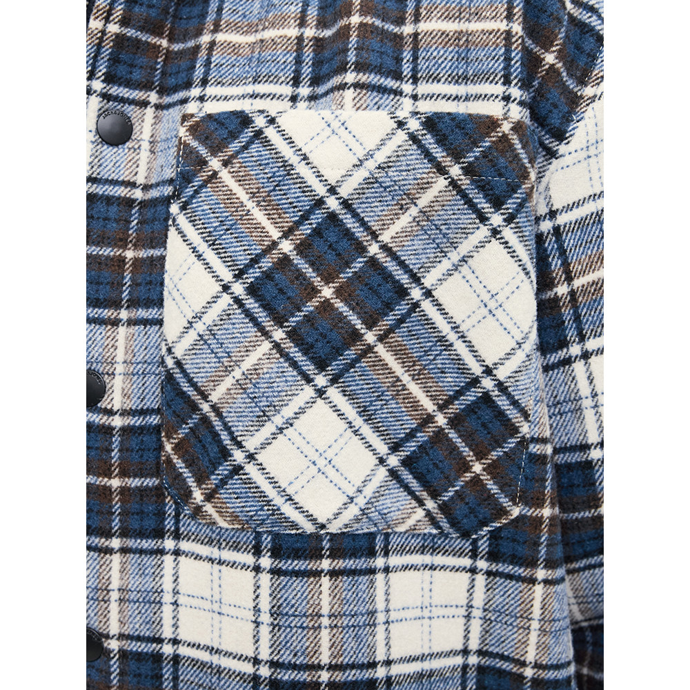 Jack & Jones Μπλε Πουκάμισο Overshirt - 12278462