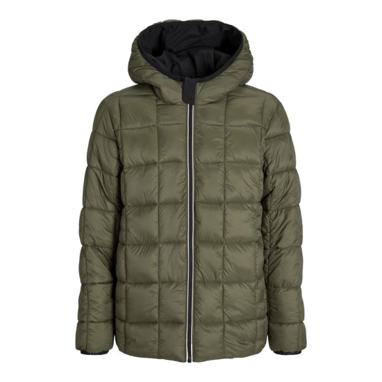 Jack & Jones Μαύρο/Πράσινο Μπουφάν Double Faced - 12278780