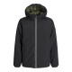 Jack & Jones Μαύρο/Πράσινο Μπουφάν Double Faced - 12278780