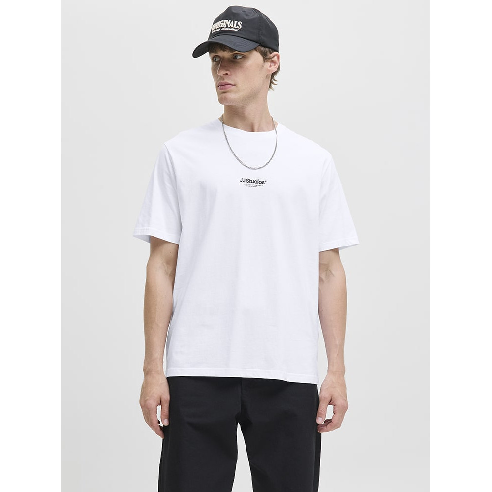 Jack & Jones Λευκό T-Shirt C Neck - 12278787