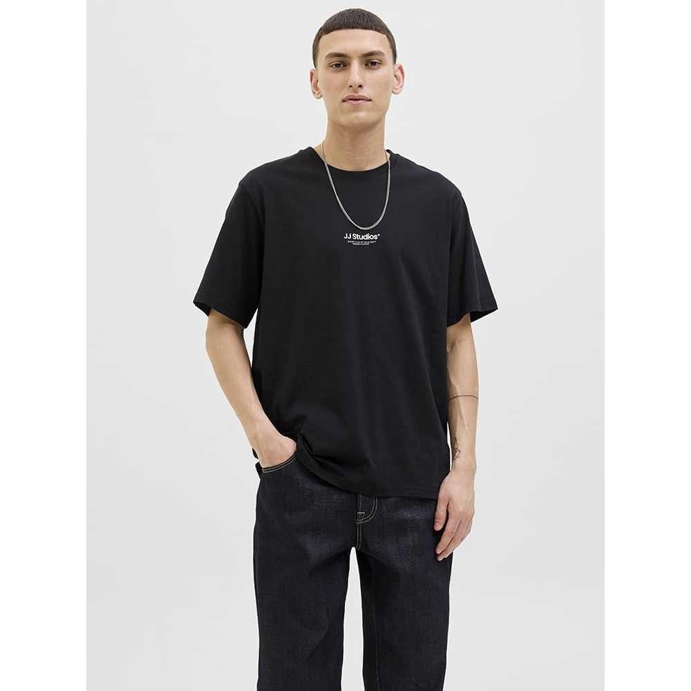 Jack & Jones Μαύρο T-Shirt C Neck - 12278787
