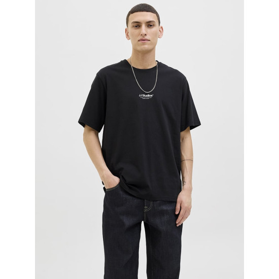 Jack & Jones Μαύρο T-Shirt C Neck - 12278787