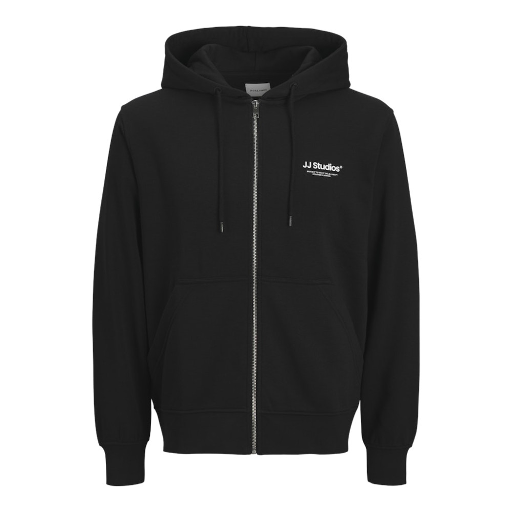 Jack & Jones Μαύρη Ζακέτα Hoodie - 12278794