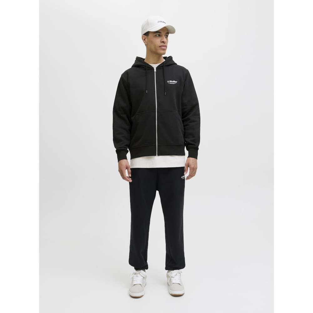 Jack & Jones Μαύρη Ζακέτα Hoodie - 12278794
