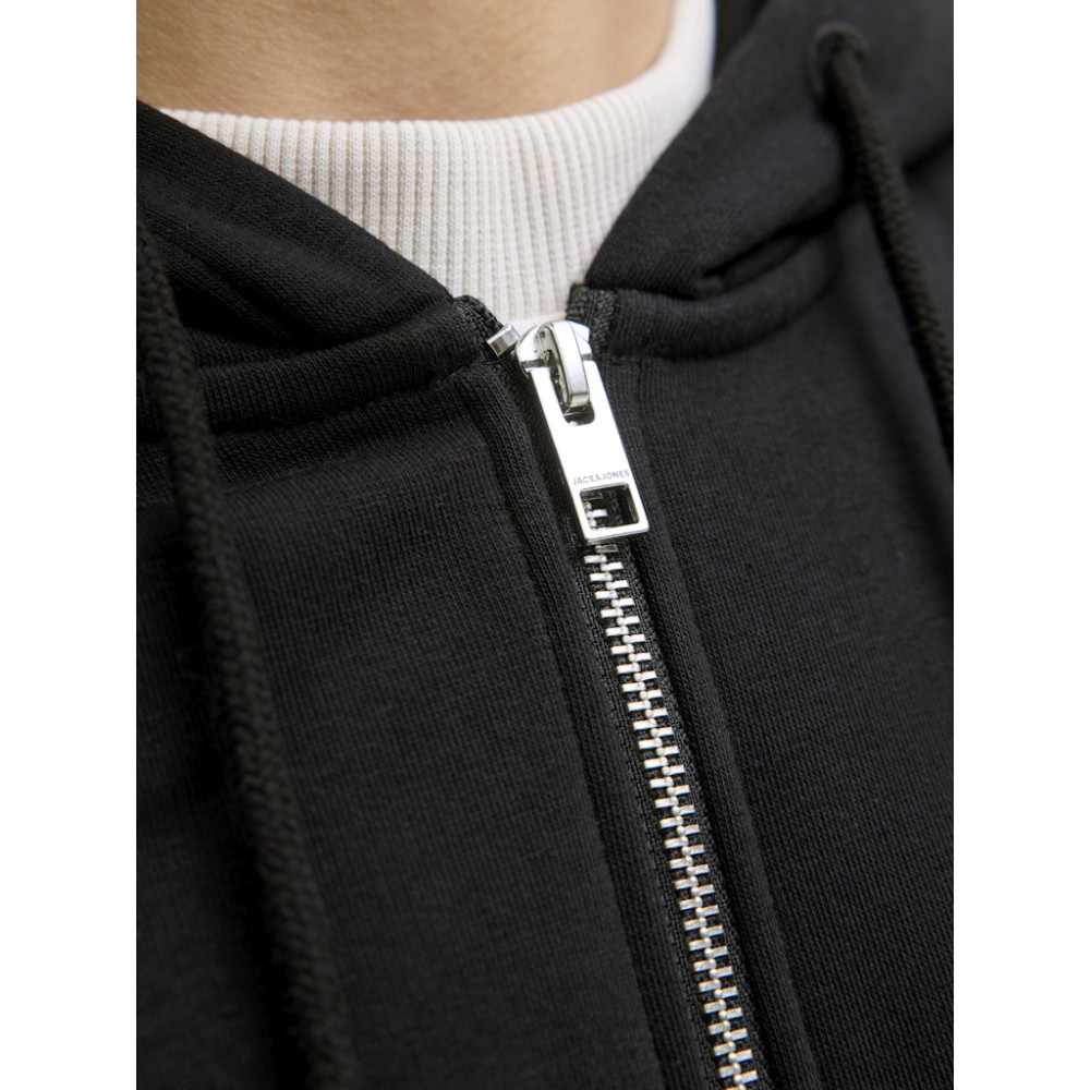 Jack & Jones Μαύρη Ζακέτα Hoodie - 12278794