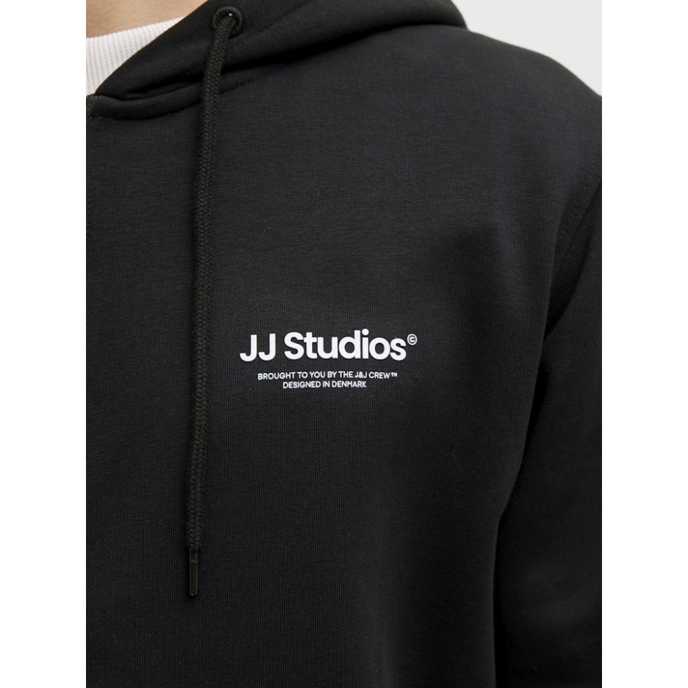 Jack & Jones Μαύρη Ζακέτα Hoodie - 12278794