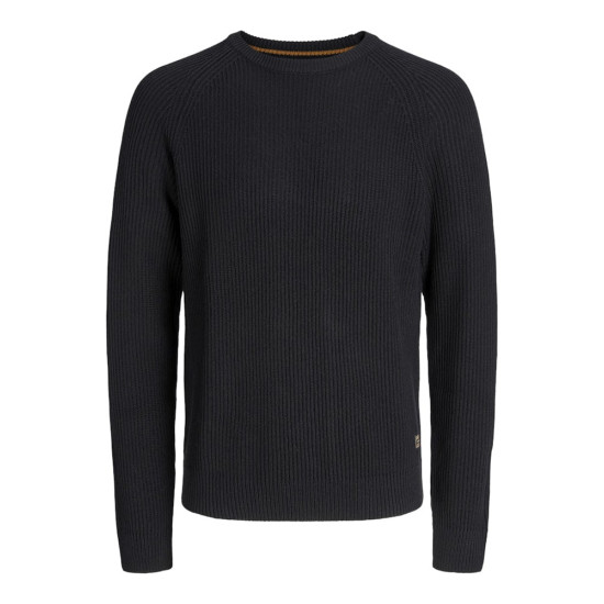 Jack & Jones Μαύρο Πουλόβερ C Neck - 12278916