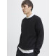 Jack & Jones Μαύρο Πουλόβερ C Neck - 12278916