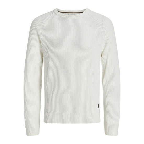 Jack & Jones Εκρού Πουλόβερ C Neck - 12278916
