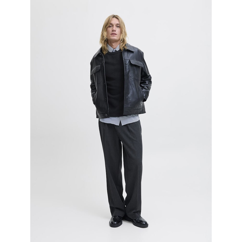 Jack & Jones Μαύρο Πουλόβερ C Neck - 12278962