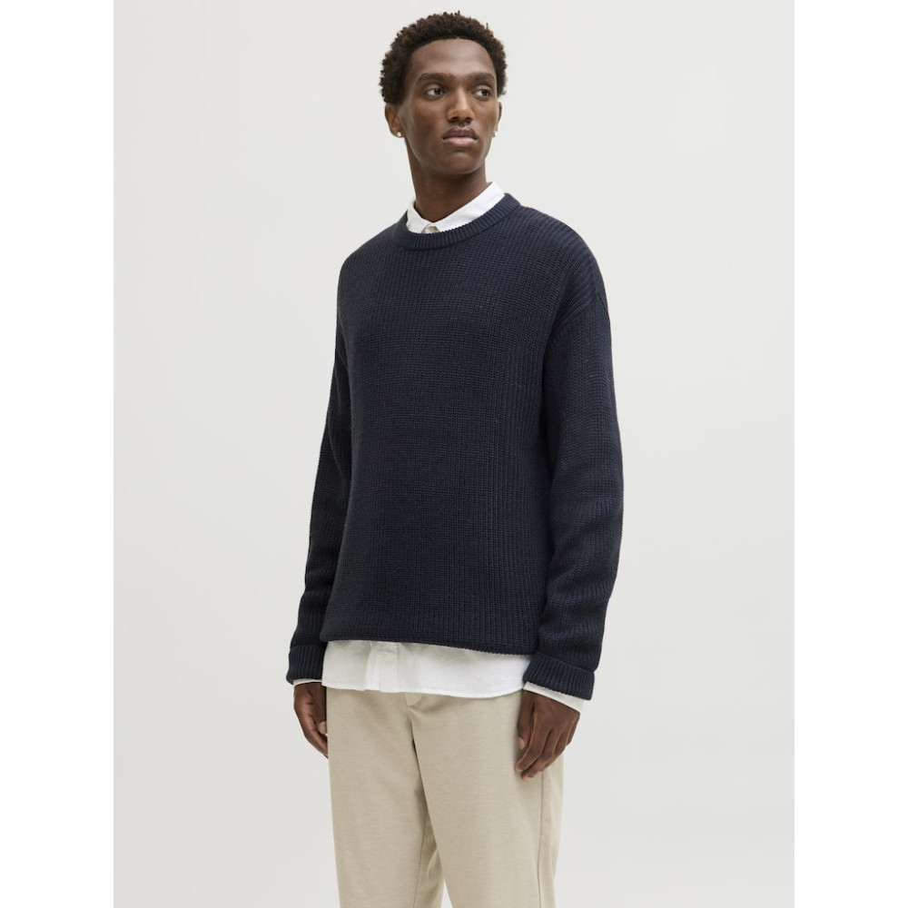 Jack & Jones Μπλε Πουλόβερ C Neck - 12278922