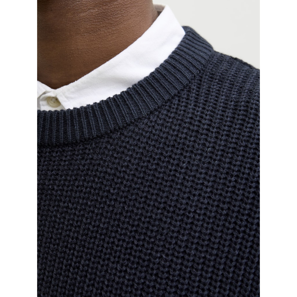 Jack & Jones Μπλε Πουλόβερ C Neck - 12278922