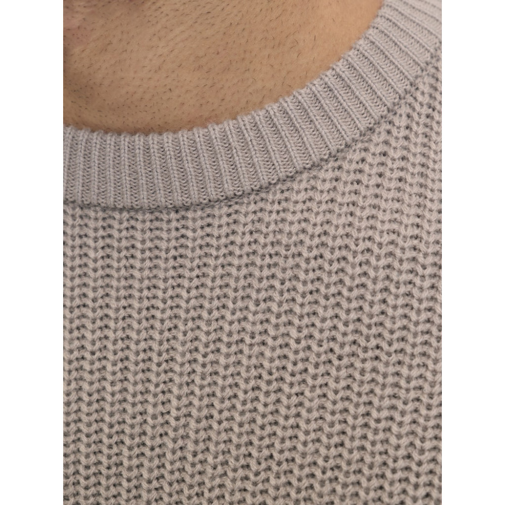 Jack & Jones Μπεζ Πουλόβερ C Neck - 12278922