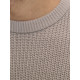 Jack & Jones Μπεζ Πουλόβερ C Neck - 12278922