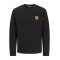 Jack & Jones Μαύρο Φούτερ C Neck - 12279256