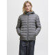Jack & Jones Γκρι Μπουφάν Light Puffer - 12280970