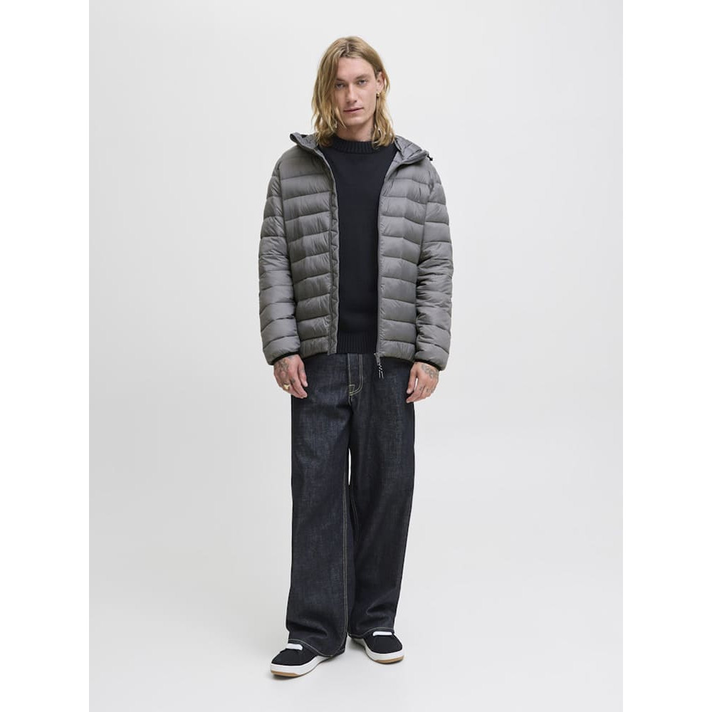 Jack & Jones Γκρι Μπουφάν Light Puffer - 12280970