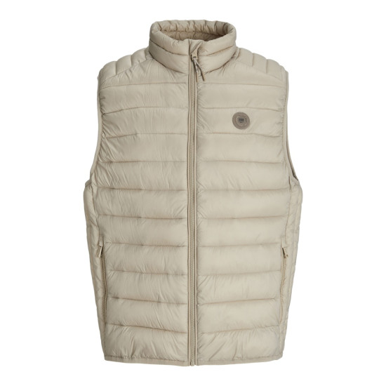 Jack & Jones Εκρού Αμάνικο Μπουφάν - 12280973