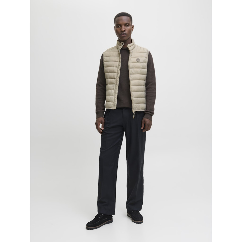 Jack & Jones Εκρού Αμάνικο Μπουφάν - 12280973