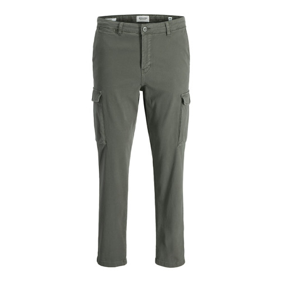 Jack & Jones Χακί Παντελόνι Cargo - 12282388