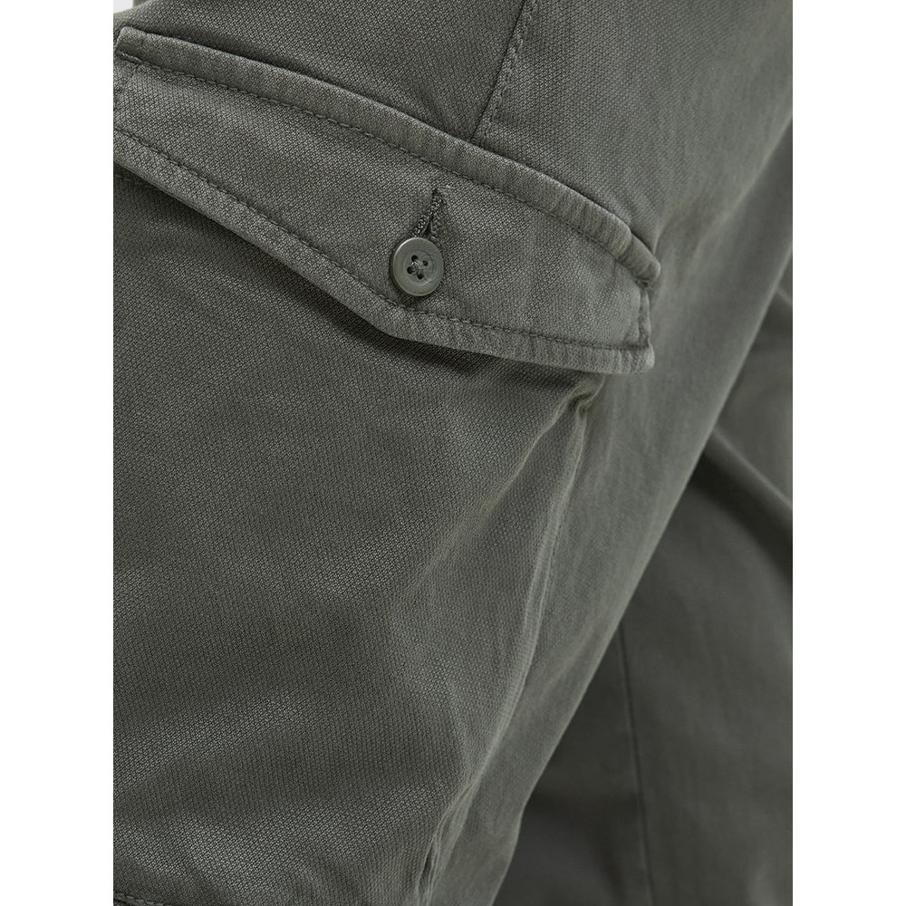 Jack & Jones Χακί Παντελόνι Cargo - 12282388