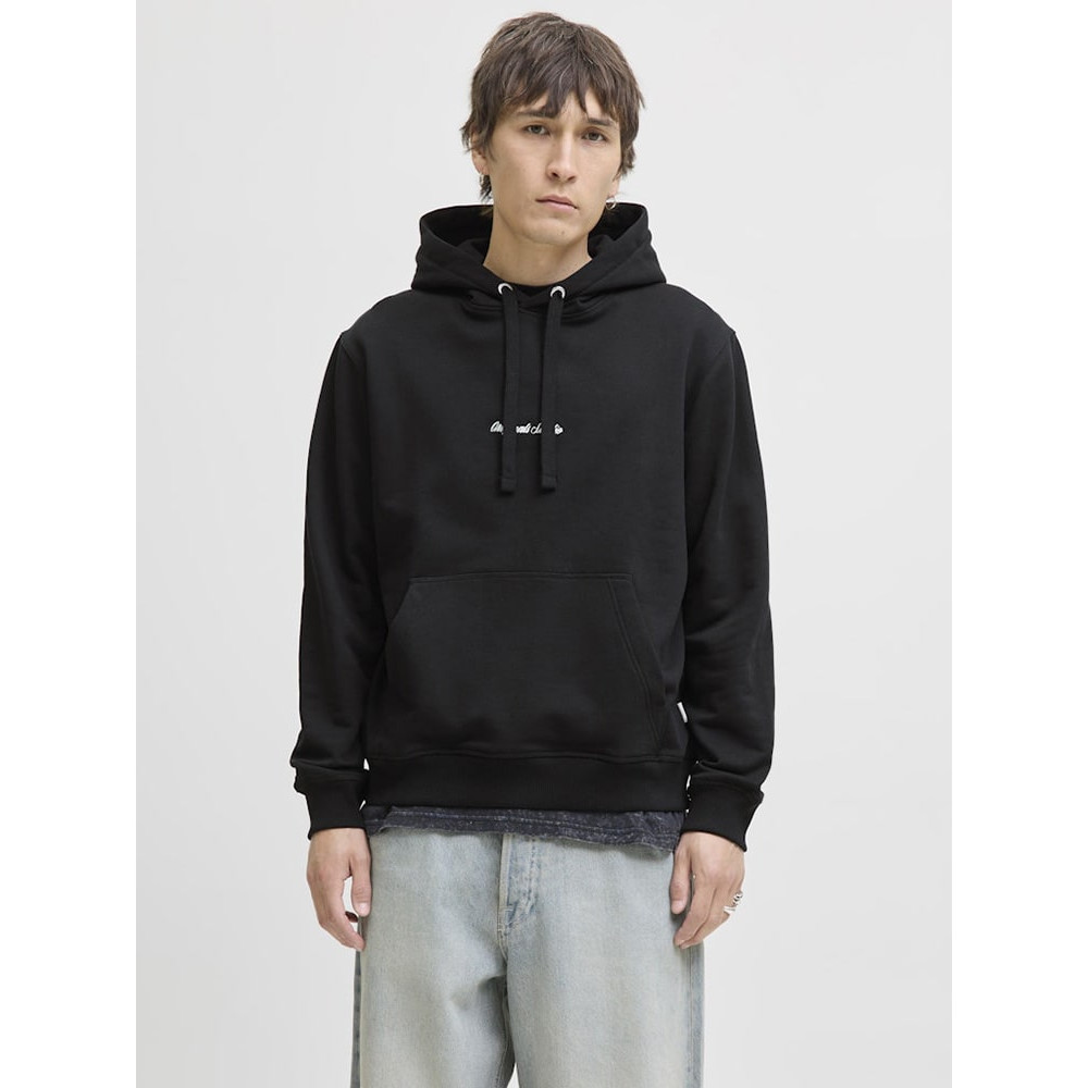 Jack & Jones Μαύρο Hoodie - 12282861