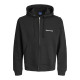 Jack & Jones Μαύρη Ζακέτα Hoodie - 12282901