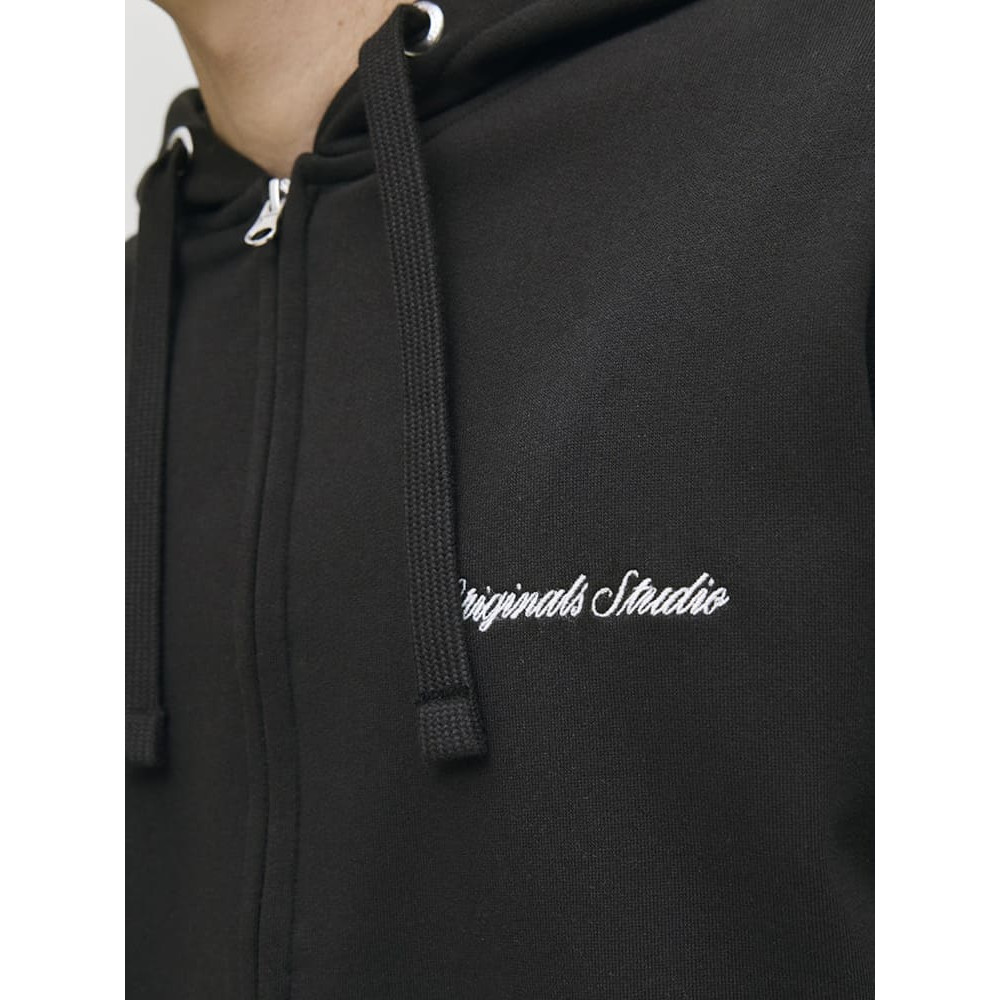 Jack & Jones Μαύρη Ζακέτα Hoodie - 12282901