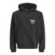 Jack & Jones Μαύρο Hoodie - 12283054