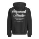 Jack & Jones Μαύρο Hoodie - 12283054