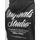 Jack & Jones Μαύρο Hoodie - 12283054