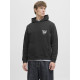 Jack & Jones Μαύρο Hoodie - 12283054