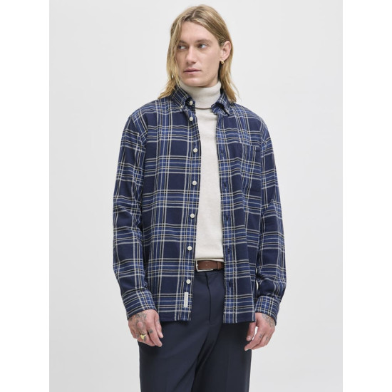 Jack & Jones Μπλε Πουκάμισο Button Down - 12282354