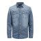 Jack and Jones Μπλε Denim Πουκάμισο - 12138115