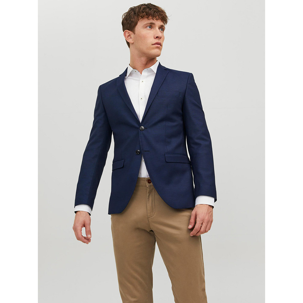 Jack and Jones Σακάκι Blazer 12141107 Μπλε Σκούρο