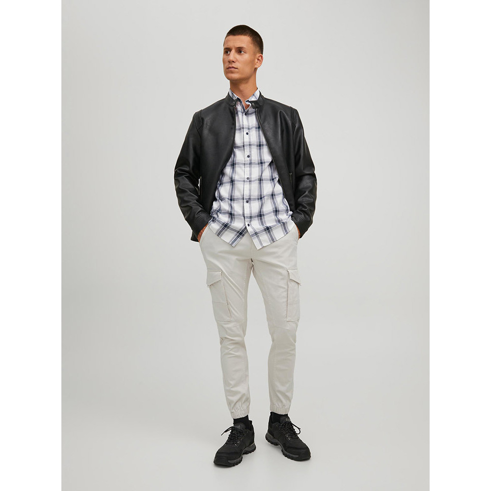 JACK & JONES Εκρού Παντελόνι Cargo - 12139912