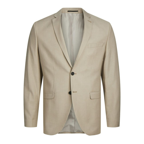 Jack and Jones Μπεζ Σακάκι Blazer - 12141107