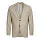 Jack and Jones Μπεζ Σακάκι Blazer - 12141107